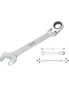 Vigor V2806 Skrallen&oslash;kkel Leddet 10mm L.15