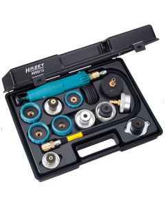 Hazet 4800/12 Trykktester kj&oslash;lesystem, 12 deler