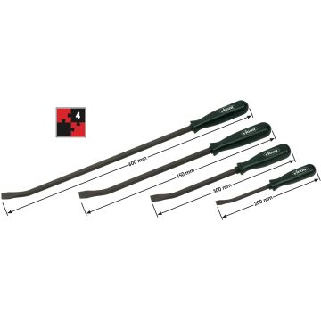 Vigor V1301 Maskinspett M.Håndtak Sett M.4