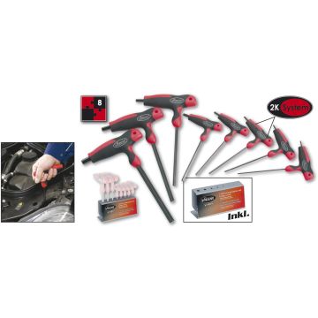 Vigor V1409 Unbrako T-Håndtaksnøkler 8 I S