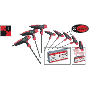 Vigor V1410 Torx T-Håndtaksnøkler 8 I Sett