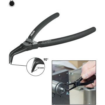 Vigor V1719 Låseringtang Utvendig 90Gr. 1,