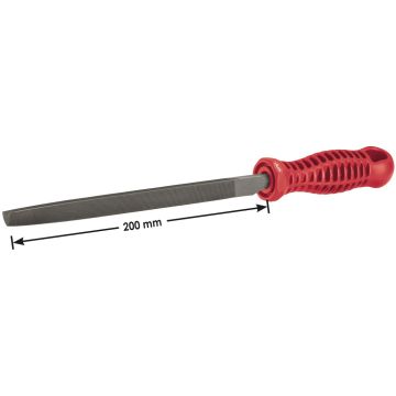 Vigor V1788 Trekantfil 200mm Medium