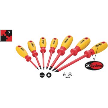 Vigor V2027 Vde Skrutrekkersett 7 Deler