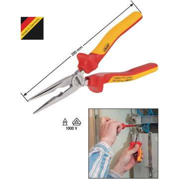 Vigor V2630 Vde Spiss/Nebbtang 200mm