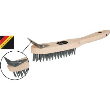 Vigor V2653 Stålbørste M. Skrape