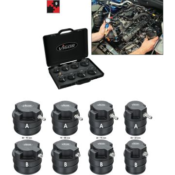 Vigor V3595 Ladetrykk Tester F.Turbo 9Dlr