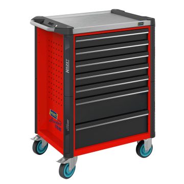 Hazet 179Nx-7 Assistent verktøyvogn, Rød