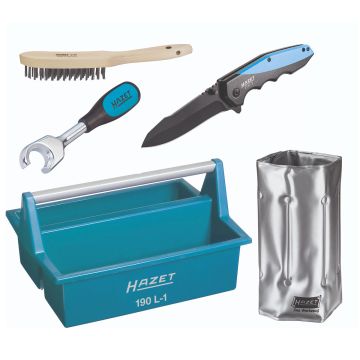 HAZET Verktøykasse inkl 5 gaveartikler