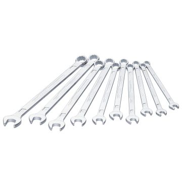 Hazet 600Lg/10 Ww Sett M. Lange Kombi.Nøkler