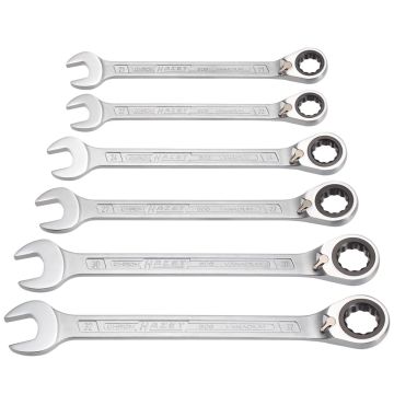 Hazet 606/6-1 Skrallenøkkelsett 6Stk 21-32mm