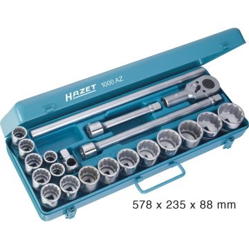 Hazet 1000Az 3/4 Pipesett Tommer 12K. 21D.