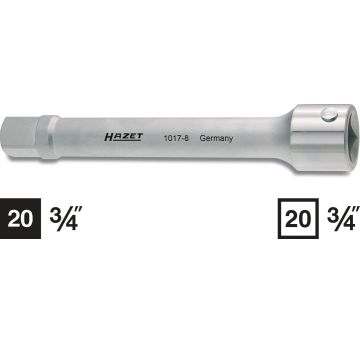 Hazet 1017-8 3/4 Forlenger 8 Lengde 200mm