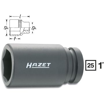 Hazet 1100Slg-24 1 Kraftpipe Lang 24mm L.110mm