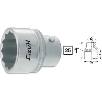 Hazet 1100Z-75 1 Pipe 12Kant 75mm L.92mm