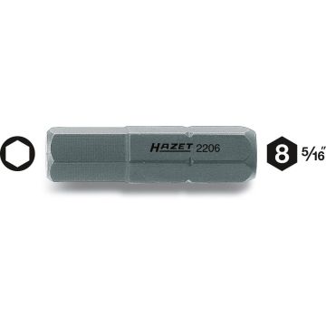 Hazet 2206-8 Bits 8-5/16 Unbrako 8mm L.30mm