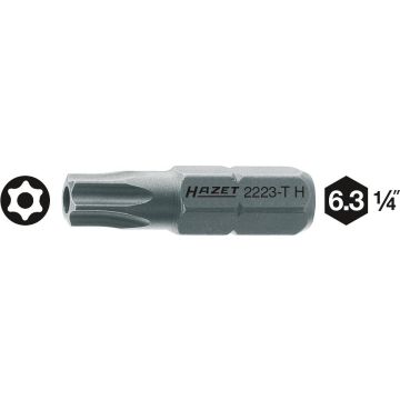 Hazet 2223-T40H Bits 6,3-1/4 Torx T40 Med Hull