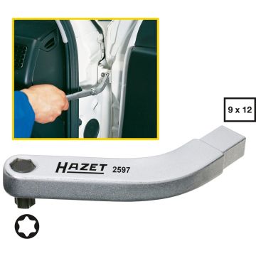 Hazet 2597 Dørhengselverktøy Vag 9X12Inst