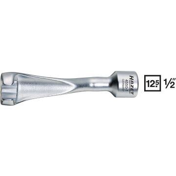 Hazet 4550-1 Åpen 12Kant Pipe 17mm L120 Mb