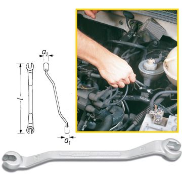 Hazet 612N-10X11 Hazet Dysenøkkel