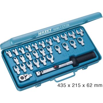 Hazet 6290-1Ct/29 Momentverktøysett 5-60Nm 9X12
