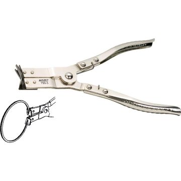 Hazet 790-3 Stempelfjærtang 60-120mm L.220
