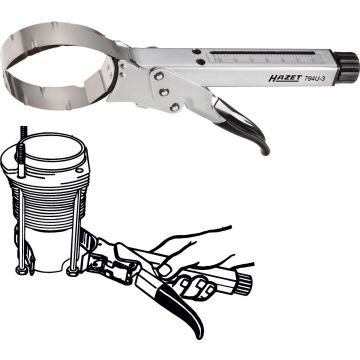 Hazet 794U-3 Stempelfjærklemmetang 70-100mm