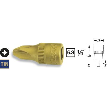 Hazet 8506-Ph4 1/4 Skrutrekkerpipe Ph4 L.28