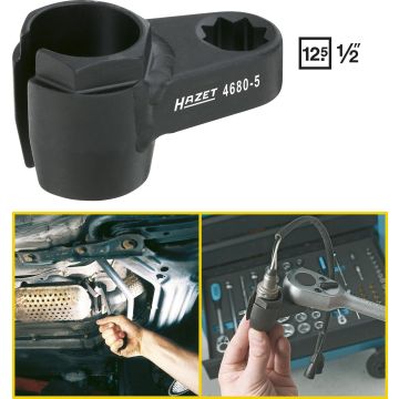 Hazet 4680-5 Lambdasondepipe 22mm 30mm+1/2