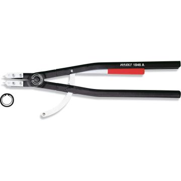 Hazet 1846A-5 Låseringtang Innvend. Rett 545
