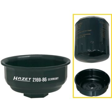 Hazet 2169-86 Filterkopp 9Riller 86mm D=97mm