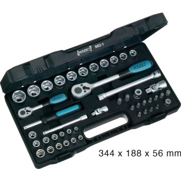 Hazet 882-1 Pipesett 1/4 & 3/8 Ink.Torx