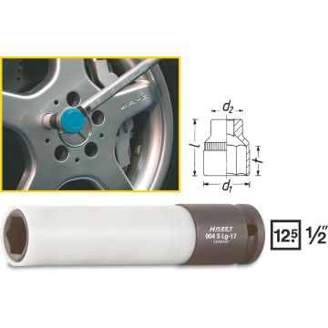 Hazet 904Slg-17 1/2 Slagpipe 17mm L.130 AMG