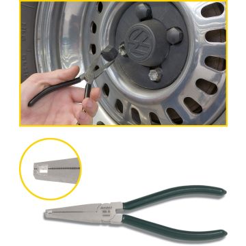 Hazet 666-10 Tang F.Hjulmutter Plastkopper