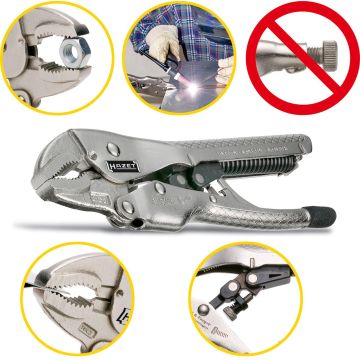 Hazet 755-6A Gripetang Automatisk L.161mm