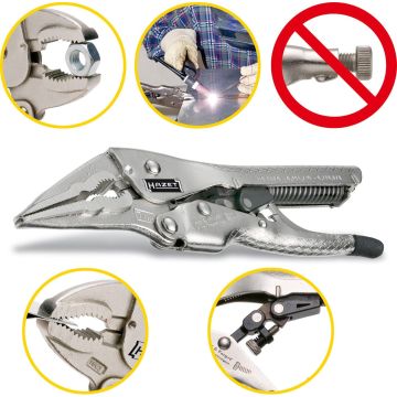 Hazet 755-7A Gripetang Nebb Automatisk L192