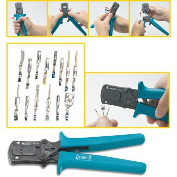 Hazet 4658-10 Krympe/Kabelskotang M. 3 Hoder