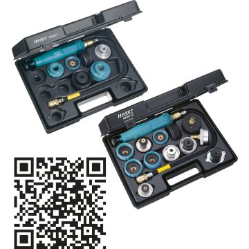 Hazet 4800/7 Kjølesystemtest Sett I Koffert