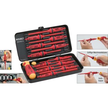 Hazet 804Vde/14 Skrutrekkersett Vde 14Stk Boks