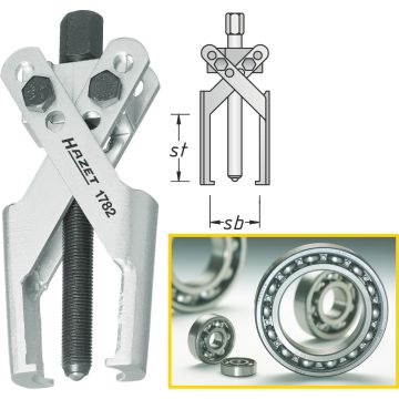 Hazet 1782-1 Avdrager Kulela. Sb=80 D=85mm
