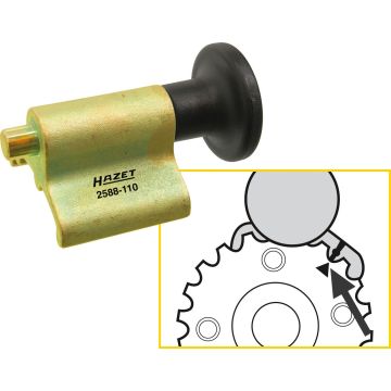 Hazet 2588-110 Veivaksellås VW D.Oval Stramme