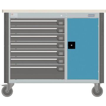 Hazet 179W-21 Låsbar Dør For 179W'S Hyller