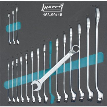 Hazet 163-99/18 Verktøysett 603 Kombinø.Sis2/3