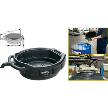 Hazet 197-2 Spilloljekar 16Liter H.180mm