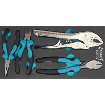 Hazet 163-121/4 Verktøysett 4Stk Tenger Sis1/3