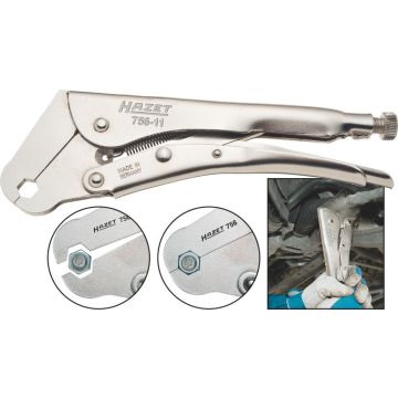 Hazet 756-13 Gripe/Muttertang 13mm L.230mm
