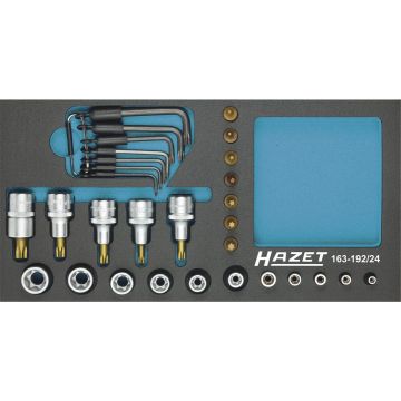 Hazet 163-192/24 Verktøysett E & T Torx Sis1/3