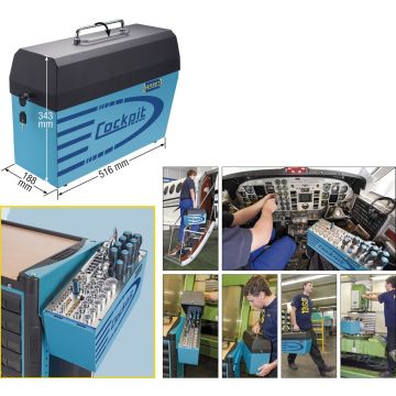Hazet 190-20/70 Hazet Cockpit Boks Med Verktøy