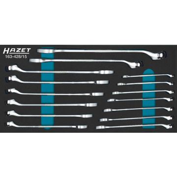Hazet 163-428/15 Verktøysett 603Komp.K.Nø.1/3Ms