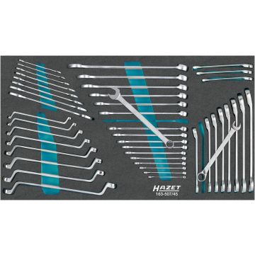 Hazet 163-507/45 Verktøysett Eu Nøkler 4/3+ Ms
